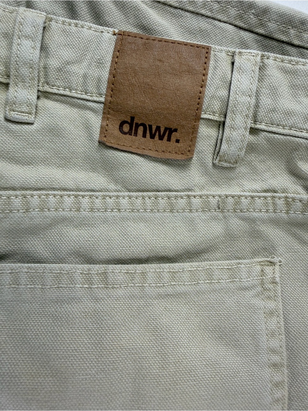 Zara Men’s Light Khaki Denim Wear Jeans - Classic Straight Fit 31 Waist